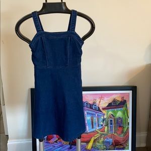 Justice Dark Denim Dress Size 6/7